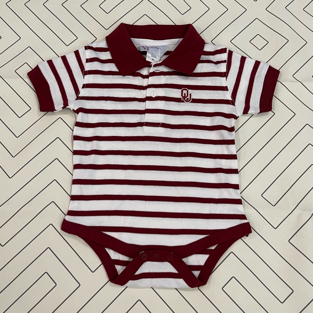 Two Feet Ahead OU Onesie